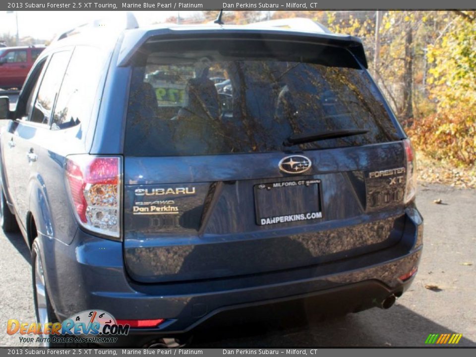 2013 Subaru Forester 2.5 XT Touring Marine Blue Pearl / Platinum Photo #7