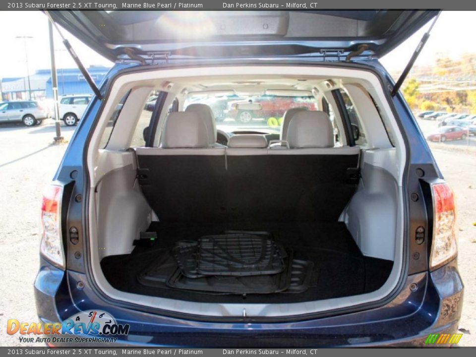 2013 Subaru Forester 2.5 XT Touring Marine Blue Pearl / Platinum Photo #8