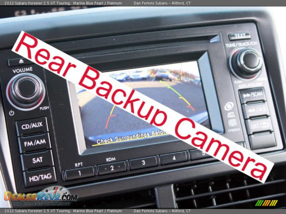 2013 Subaru Forester 2.5 XT Touring Marine Blue Pearl / Platinum Photo #12