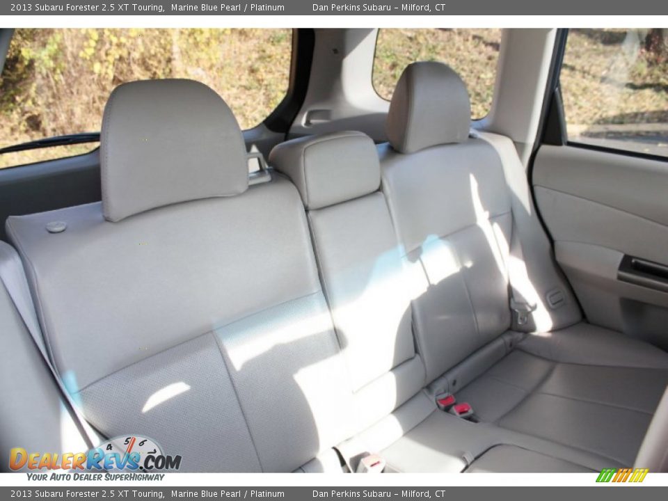2013 Subaru Forester 2.5 XT Touring Marine Blue Pearl / Platinum Photo #16
