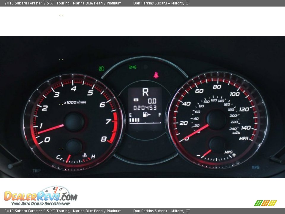 2013 Subaru Forester 2.5 XT Touring Marine Blue Pearl / Platinum Photo #17