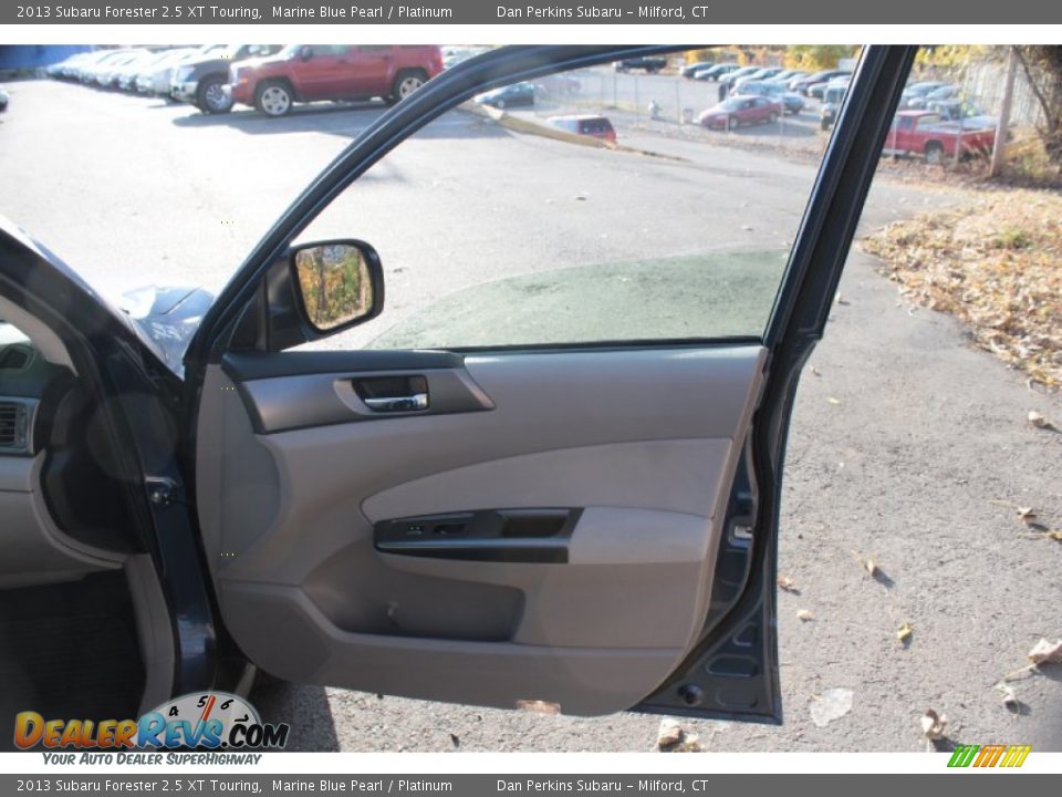 2013 Subaru Forester 2.5 XT Touring Marine Blue Pearl / Platinum Photo #18