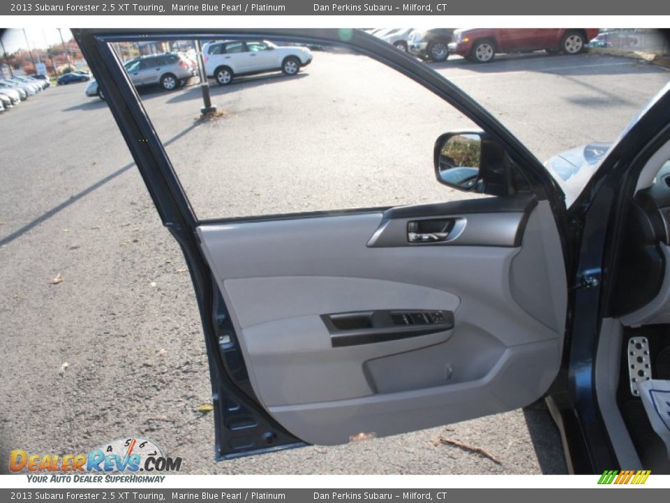 2013 Subaru Forester 2.5 XT Touring Marine Blue Pearl / Platinum Photo #19