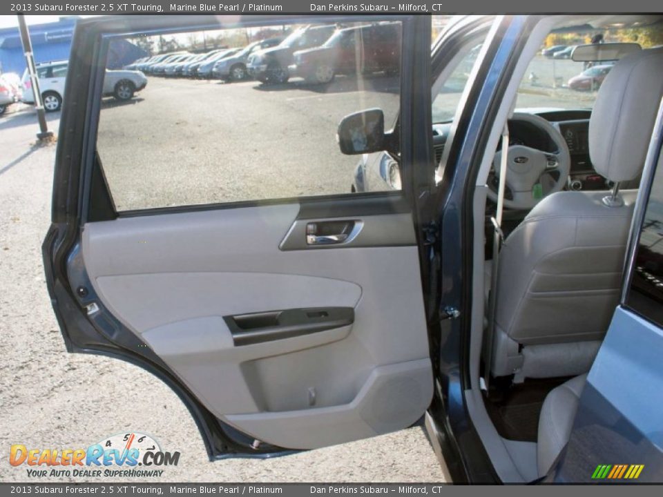 2013 Subaru Forester 2.5 XT Touring Marine Blue Pearl / Platinum Photo #20