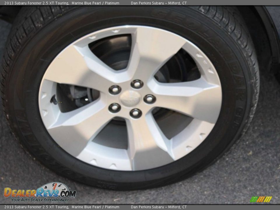 2013 Subaru Forester 2.5 XT Touring Marine Blue Pearl / Platinum Photo #22