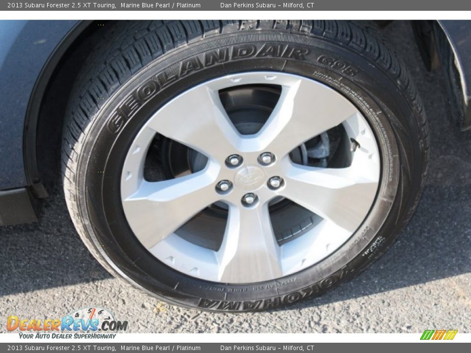 2013 Subaru Forester 2.5 XT Touring Marine Blue Pearl / Platinum Photo #24