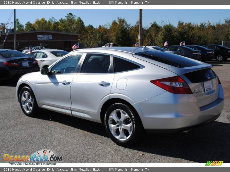 2010 Honda Accord Crosstour EX-L Alabaster Silver Metallic / Black Photo #3