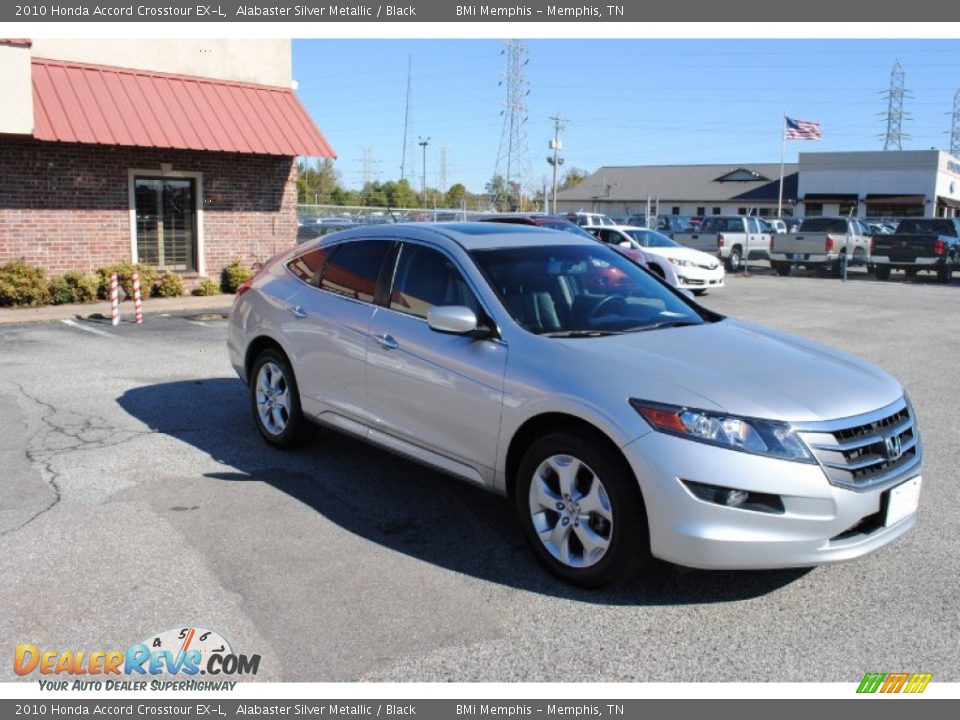 2010 Honda Accord Crosstour EX-L Alabaster Silver Metallic / Black Photo #7