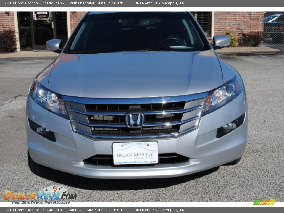 2010 Honda Accord Crosstour EX-L Alabaster Silver Metallic / Black Photo #8