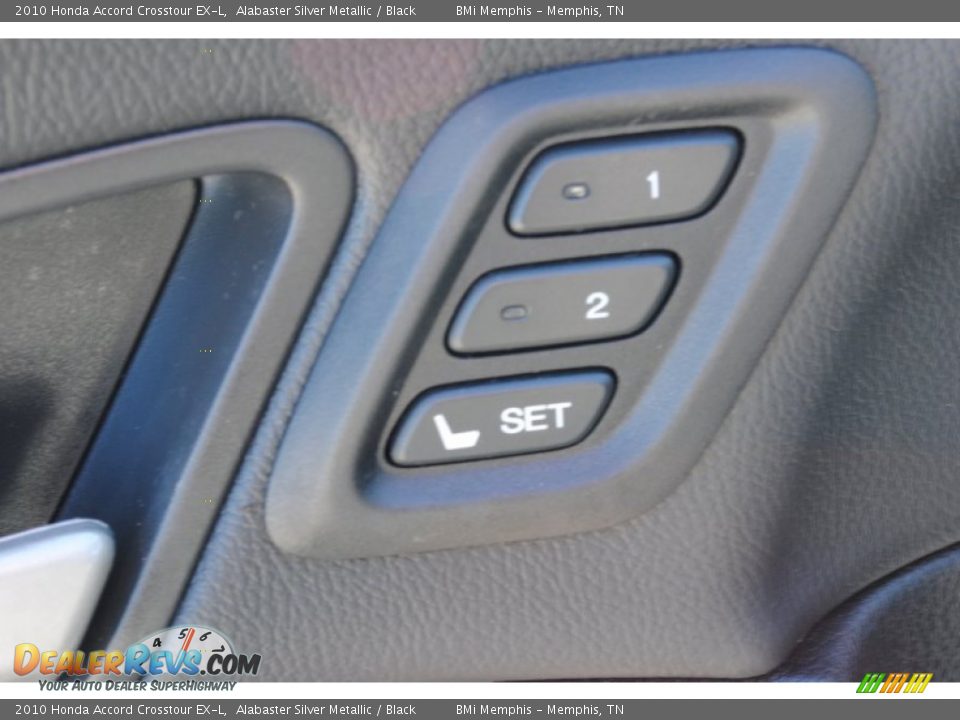 2010 Honda Accord Crosstour EX-L Alabaster Silver Metallic / Black Photo #10
