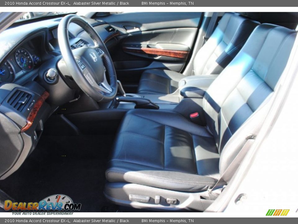 2010 Honda Accord Crosstour EX-L Alabaster Silver Metallic / Black Photo #11