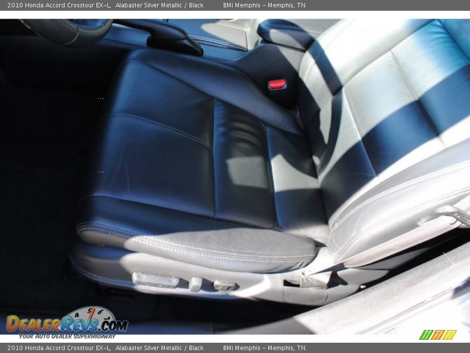 2010 Honda Accord Crosstour EX-L Alabaster Silver Metallic / Black Photo #12