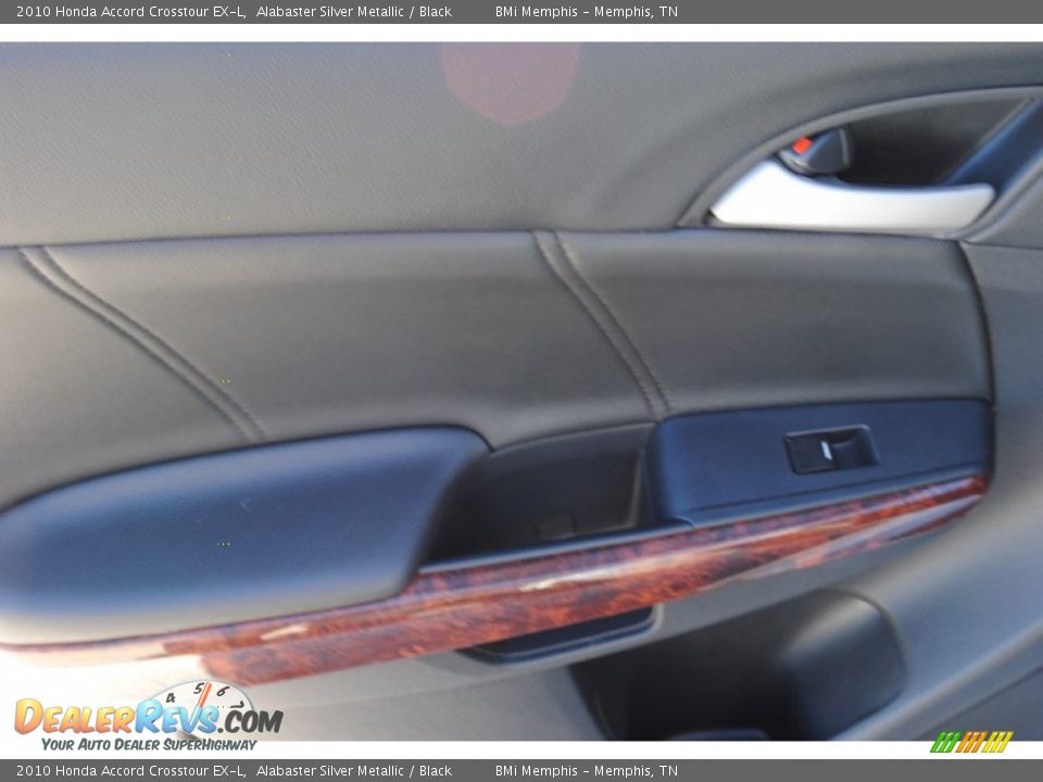 2010 Honda Accord Crosstour EX-L Alabaster Silver Metallic / Black Photo #13