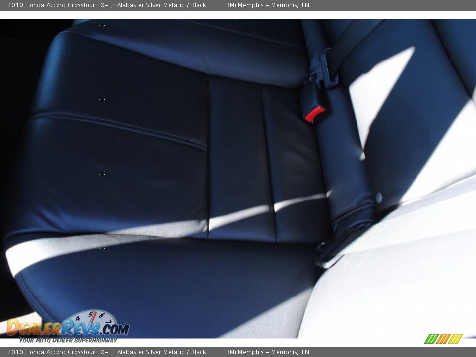 2010 Honda Accord Crosstour EX-L Alabaster Silver Metallic / Black Photo #15