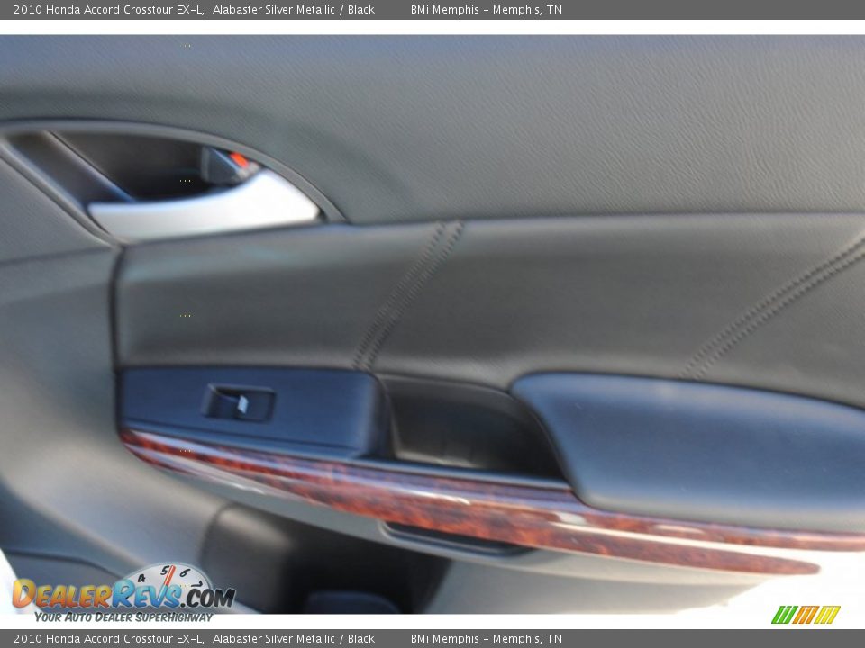 2010 Honda Accord Crosstour EX-L Alabaster Silver Metallic / Black Photo #16