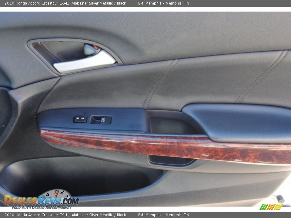 2010 Honda Accord Crosstour EX-L Alabaster Silver Metallic / Black Photo #18