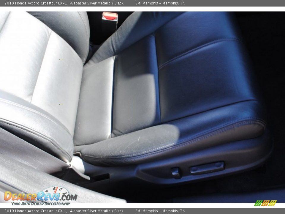 2010 Honda Accord Crosstour EX-L Alabaster Silver Metallic / Black Photo #19