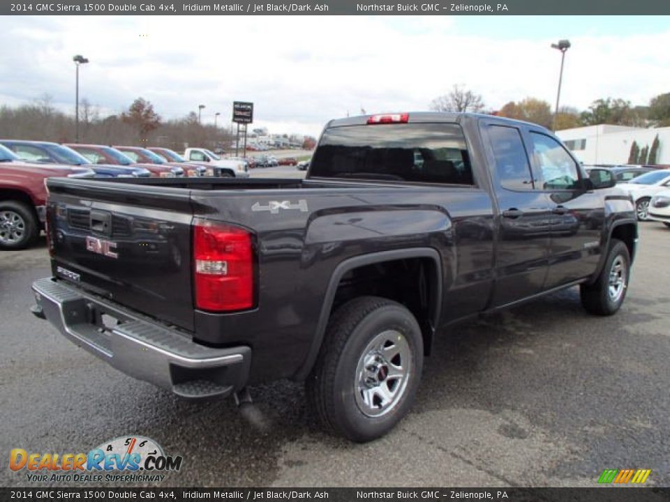Iridium Metallic 2014 GMC Sierra 1500 Double Cab 4x4 Photo #5