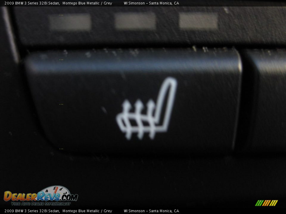 2009 BMW 3 Series 328i Sedan Montego Blue Metallic / Grey Photo #13