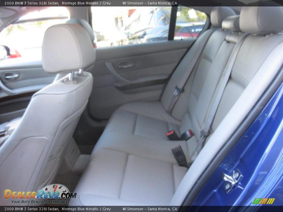 2009 BMW 3 Series 328i Sedan Montego Blue Metallic / Grey Photo #17