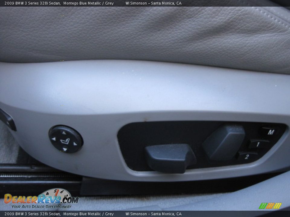 2009 BMW 3 Series 328i Sedan Montego Blue Metallic / Grey Photo #18