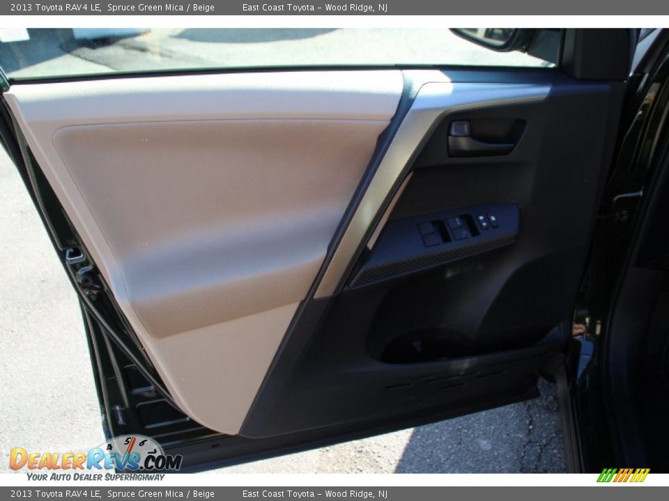 2013 Toyota RAV4 LE Spruce Green Mica / Beige Photo #6
