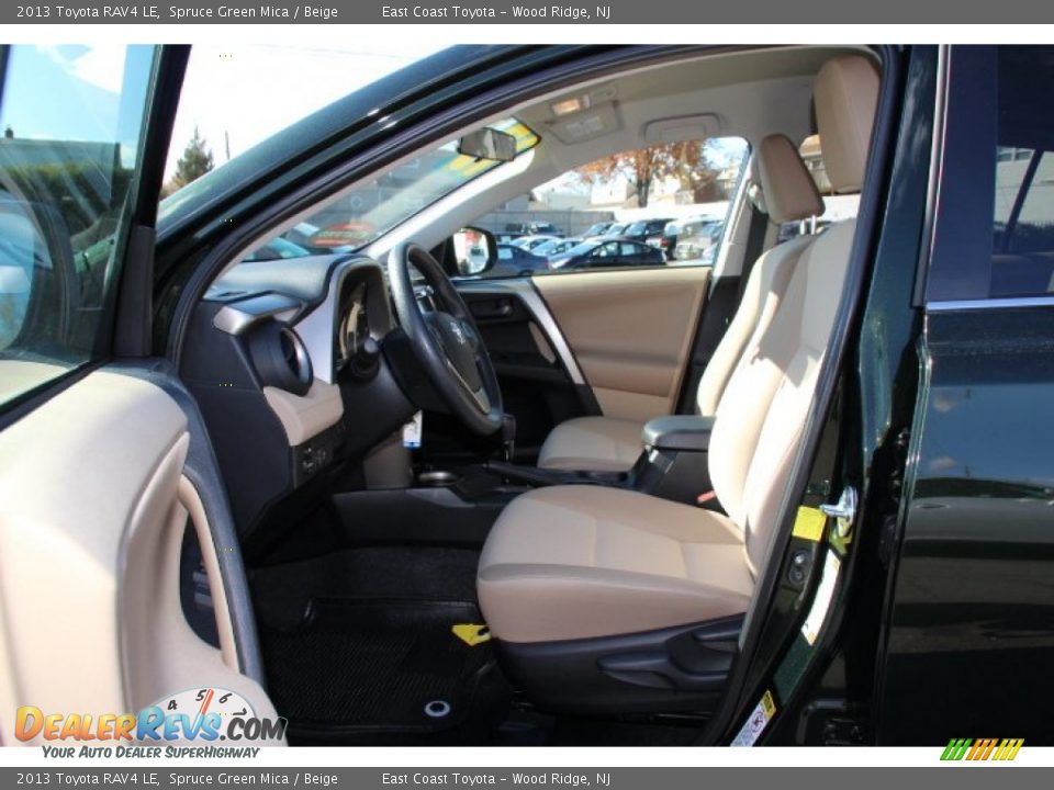 Front Seat of 2013 Toyota RAV4 LE Photo #7