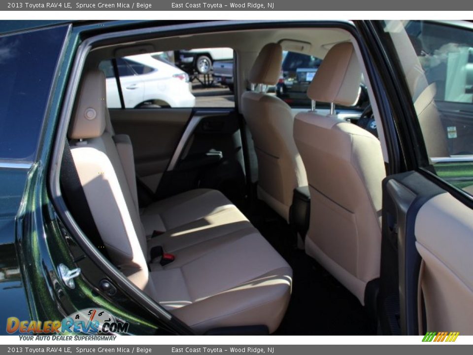 Rear Seat of 2013 Toyota RAV4 LE Photo #9