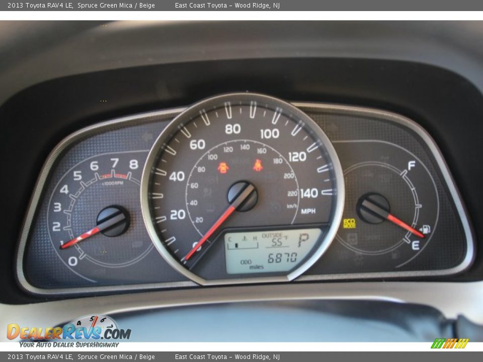 2013 Toyota RAV4 LE Gauges Photo #13