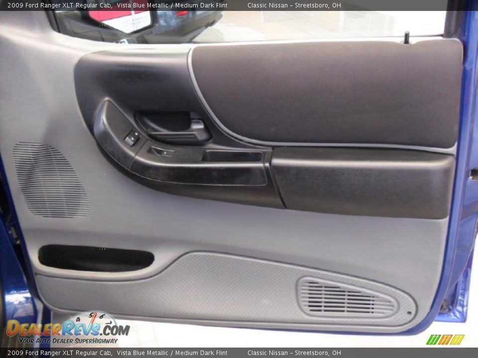 2009 Ford Ranger XLT Regular Cab Vista Blue Metallic / Medium Dark Flint Photo #8