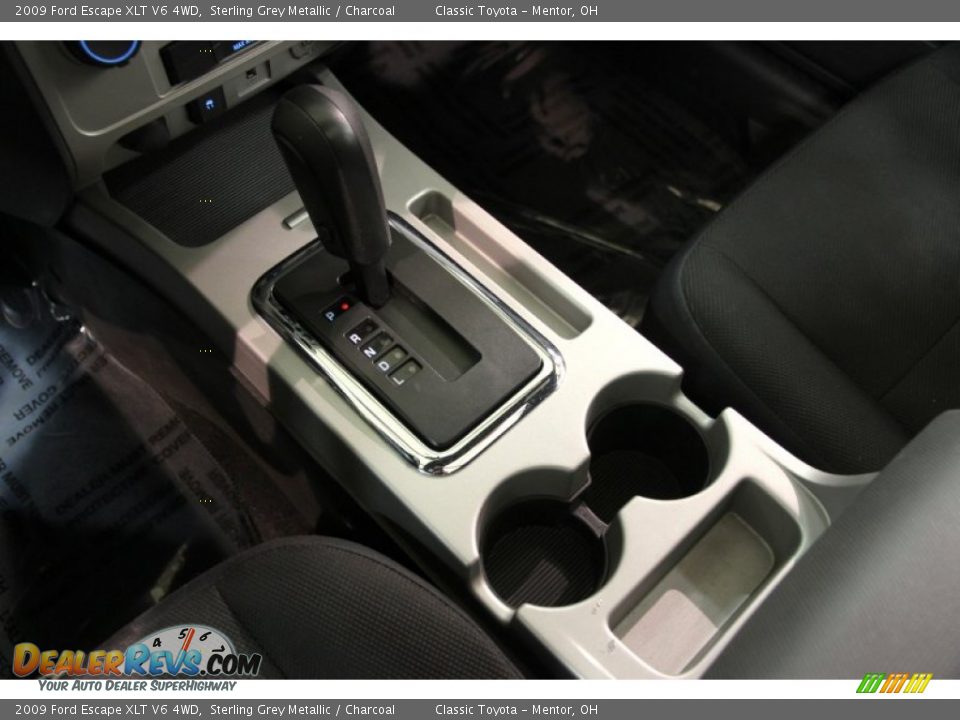 2009 Ford Escape XLT V6 4WD Sterling Grey Metallic / Charcoal Photo #10