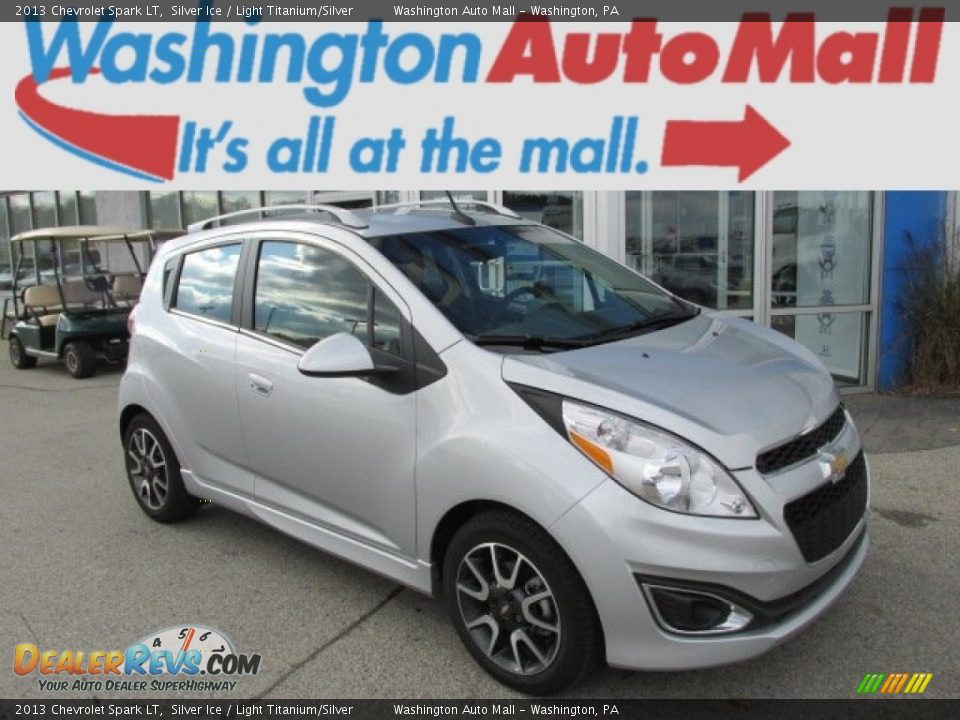 2013 Chevrolet Spark LT Silver Ice / Light Titanium/Silver Photo #1