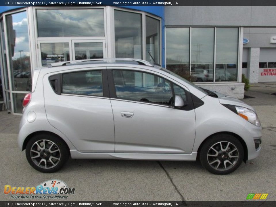 2013 Chevrolet Spark LT Silver Ice / Light Titanium/Silver Photo #2