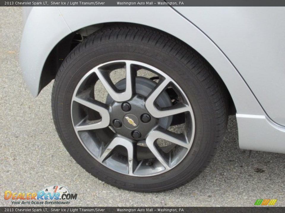 2013 Chevrolet Spark LT Silver Ice / Light Titanium/Silver Photo #3