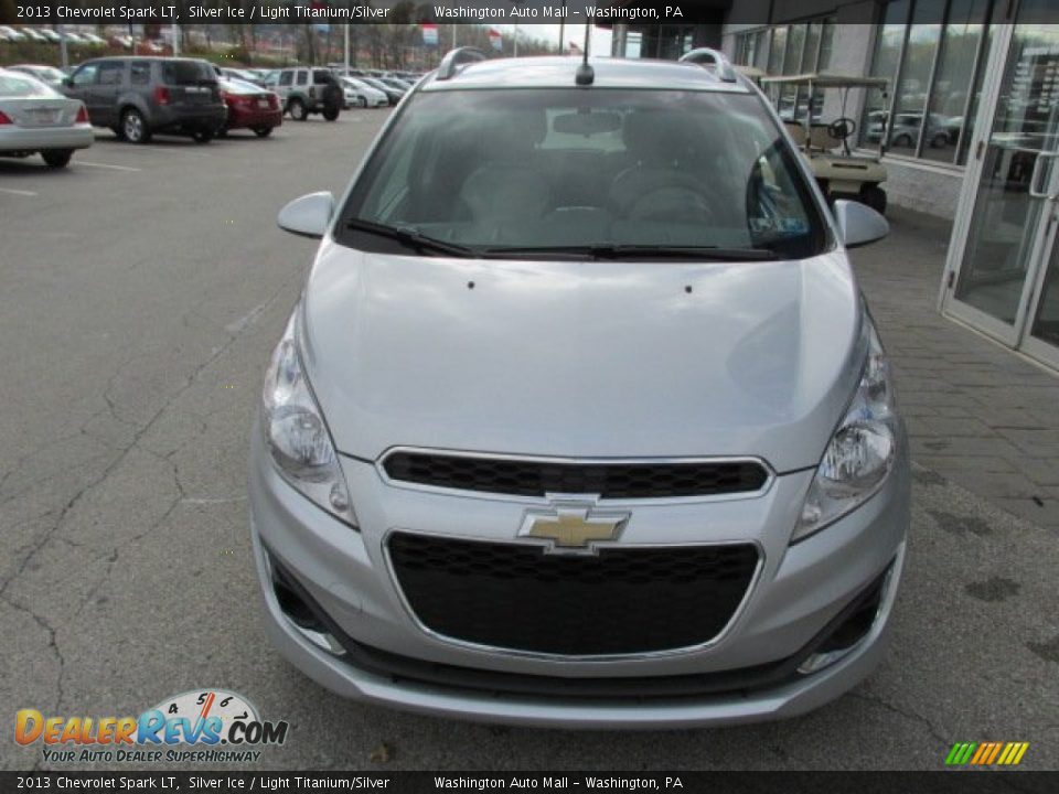 2013 Chevrolet Spark LT Silver Ice / Light Titanium/Silver Photo #4