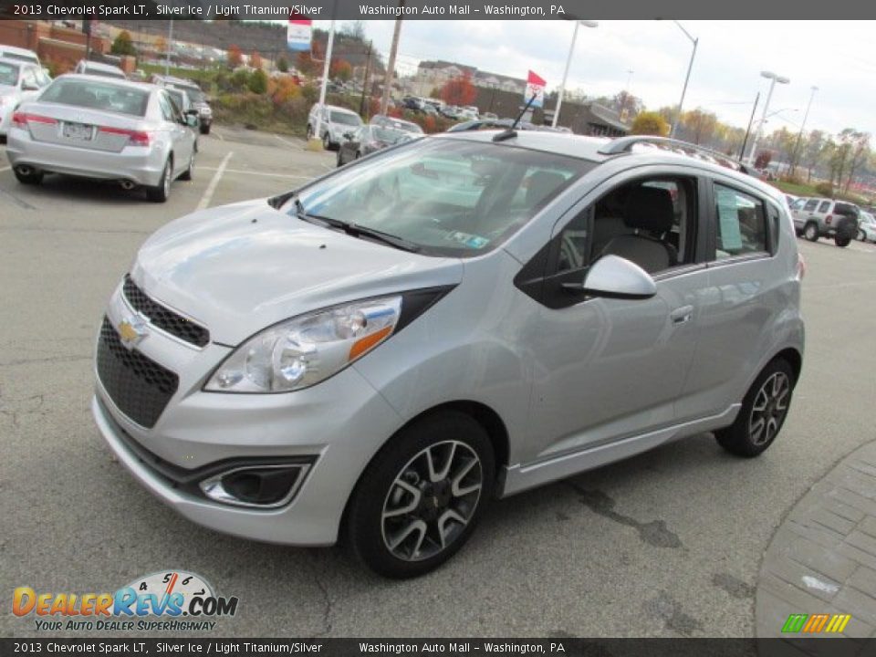 2013 Chevrolet Spark LT Silver Ice / Light Titanium/Silver Photo #5