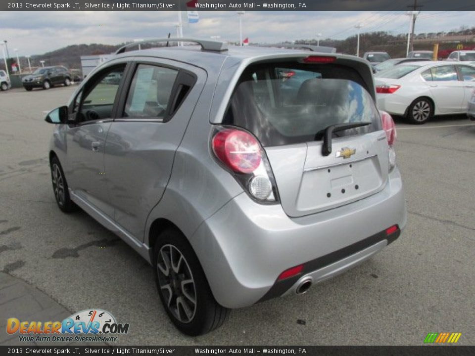 2013 Chevrolet Spark LT Silver Ice / Light Titanium/Silver Photo #6