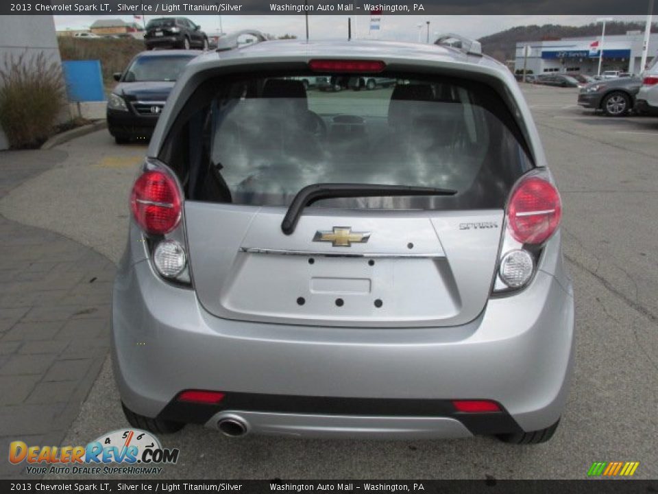 2013 Chevrolet Spark LT Silver Ice / Light Titanium/Silver Photo #7