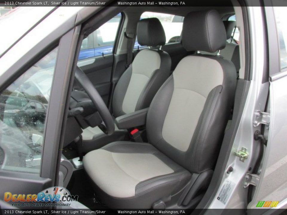 2013 Chevrolet Spark LT Silver Ice / Light Titanium/Silver Photo #9