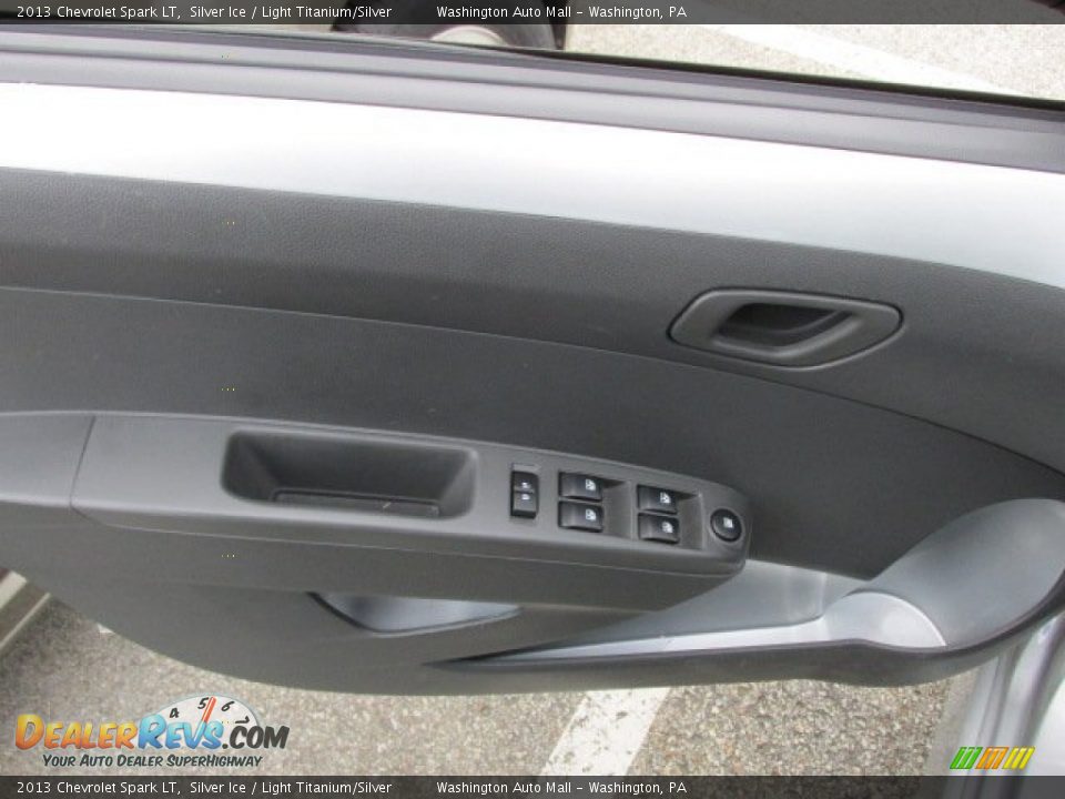 2013 Chevrolet Spark LT Silver Ice / Light Titanium/Silver Photo #10