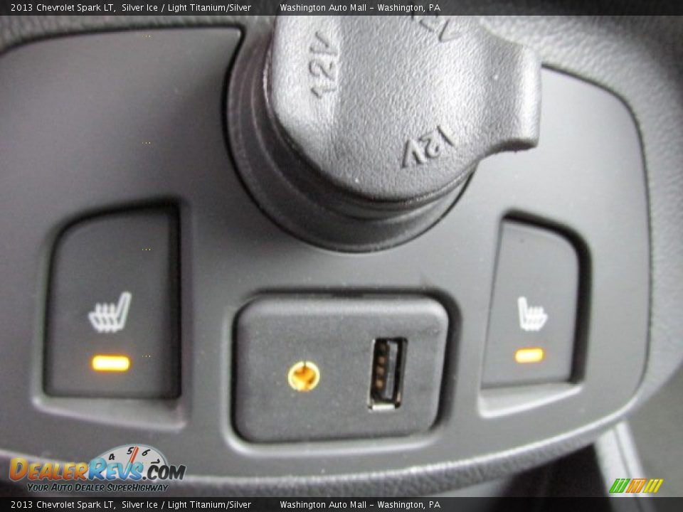2013 Chevrolet Spark LT Silver Ice / Light Titanium/Silver Photo #11