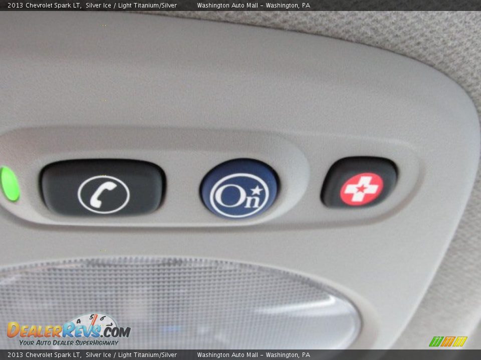 2013 Chevrolet Spark LT Silver Ice / Light Titanium/Silver Photo #13