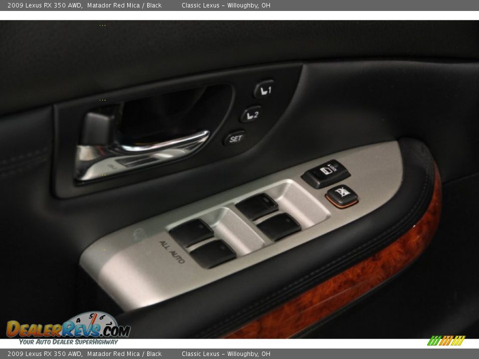 2009 Lexus RX 350 AWD Matador Red Mica / Black Photo #5