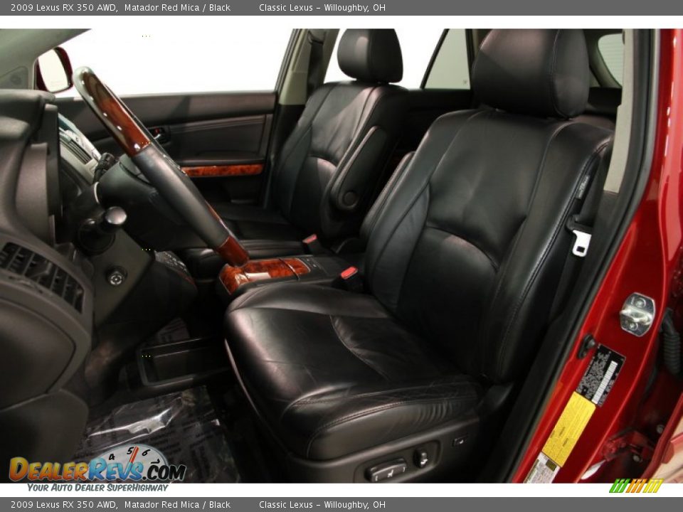 Front Seat of 2009 Lexus RX 350 AWD Photo #7