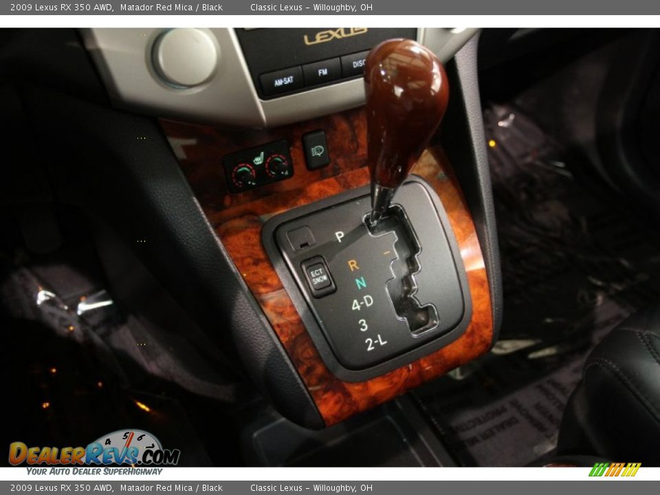 2009 Lexus RX 350 AWD Shifter Photo #11