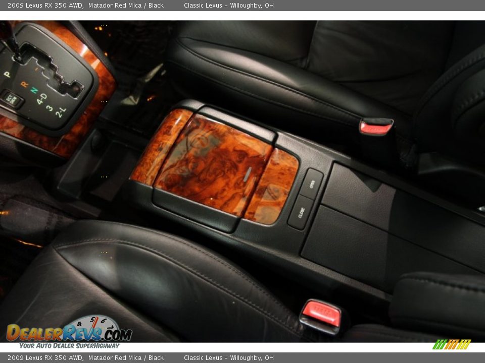 2009 Lexus RX 350 AWD Matador Red Mica / Black Photo #12