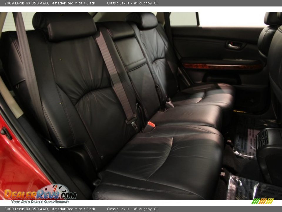 2009 Lexus RX 350 AWD Matador Red Mica / Black Photo #15