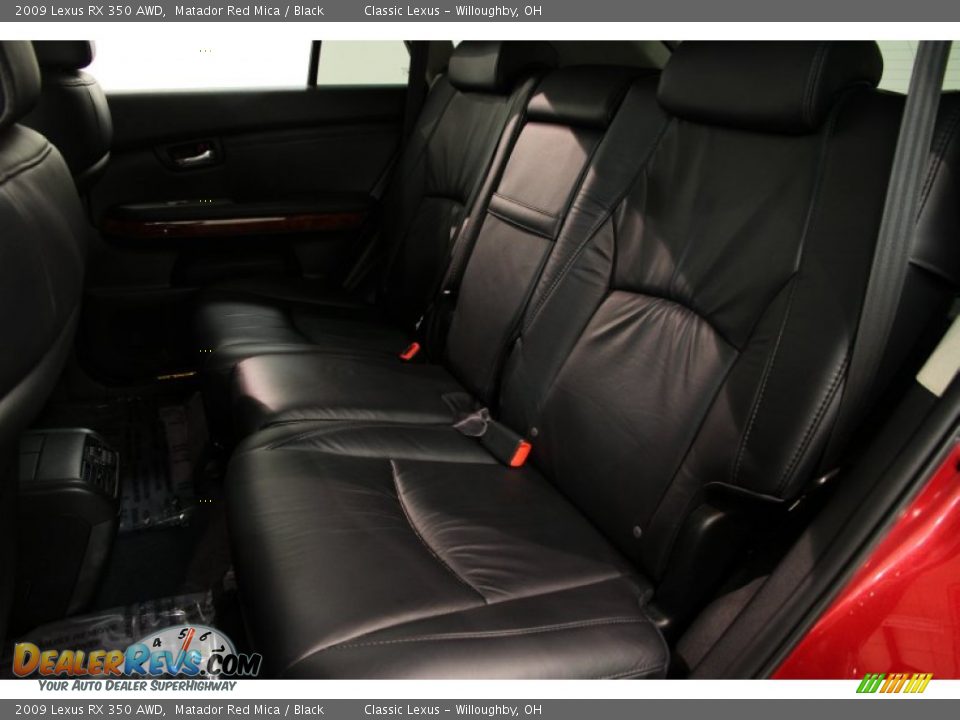 2009 Lexus RX 350 AWD Matador Red Mica / Black Photo #16