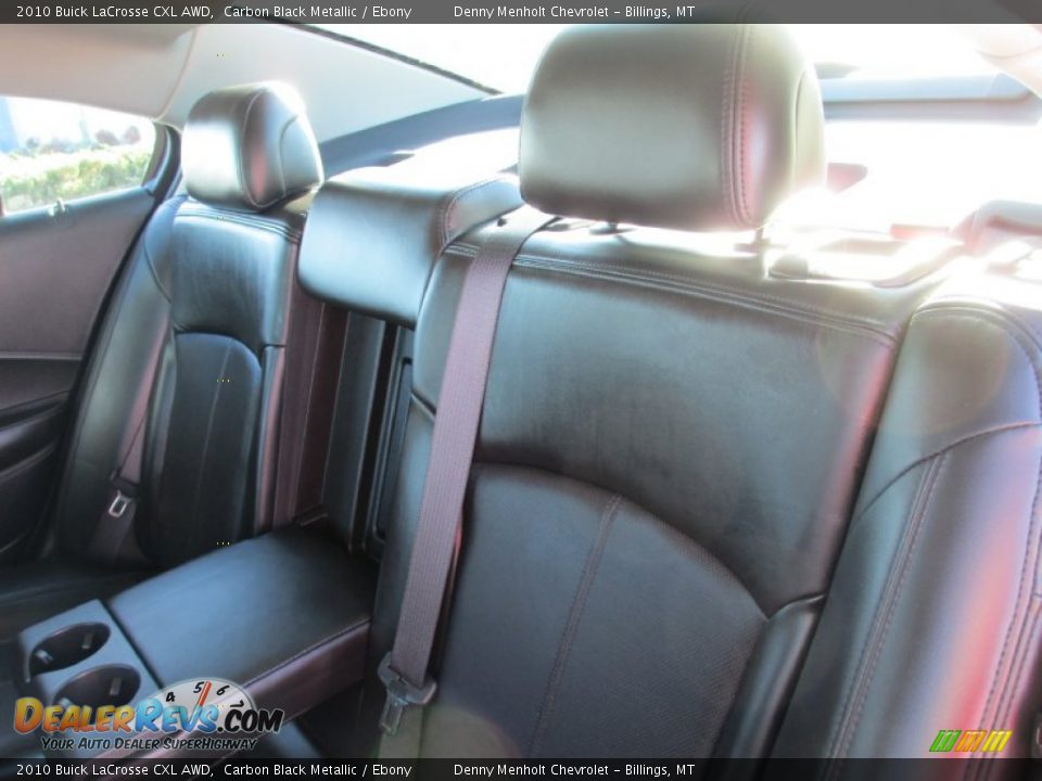 2010 Buick LaCrosse CXL AWD Carbon Black Metallic / Ebony Photo #9