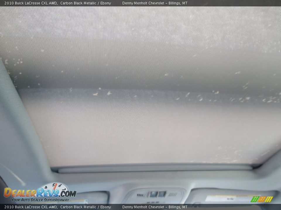 2010 Buick LaCrosse CXL AWD Carbon Black Metallic / Ebony Photo #10